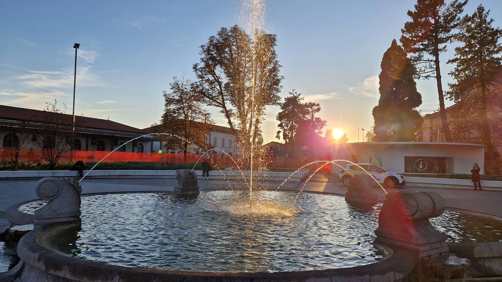 Beautiful Bergamo landmarks and architecture on a self-drive road trip in northern Italy